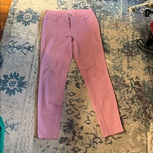Style & Co, curvy skinny leg, pink jeans, size 4